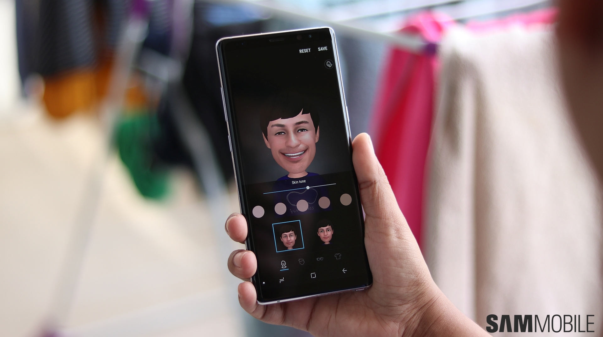 Bản cập nhật mới trên Galaxy Note 8 mang đến AR Emoji và quay phim Super Slow Motion