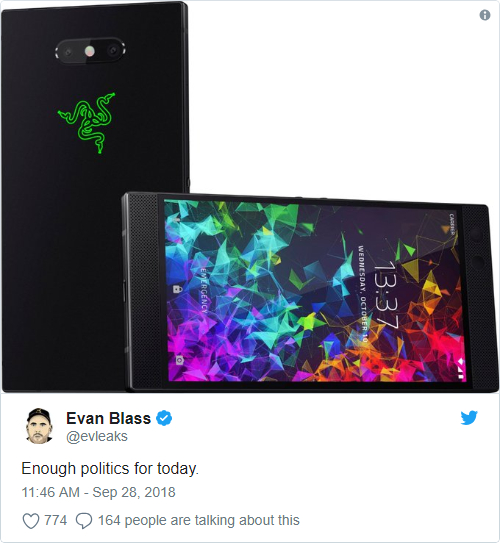 Sforum - Trang thông tin công nghệ mới nhất Razer-Phone-2-2 Razer Phone 2 lộ ảnh render: Thay đổi thiết kế mặt lưng, logo Razer có thể phát sáng Sforum - Trang thông tin công nghệ mới nhất Razer-Phone-2-2 Razer Phone 2 lộ ảnh render: Thay đổi thiết kế mặt lưng, logo Razer có thể phát sáng