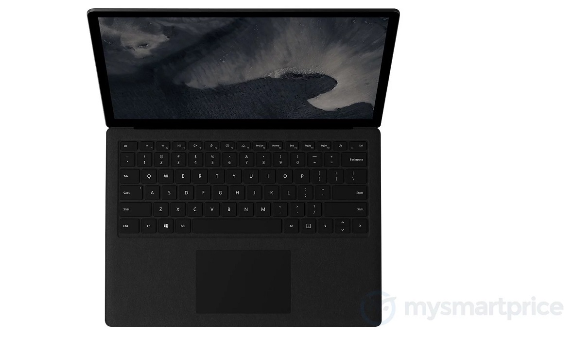 Rò rỉ hình ảnh của chiếc Surface Laptop 2 với màu đen huyền bí