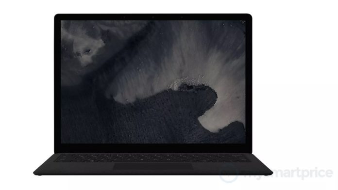 Rò rỉ hình ảnh của chiếc Surface Laptop 2 với màu đen huyền bí