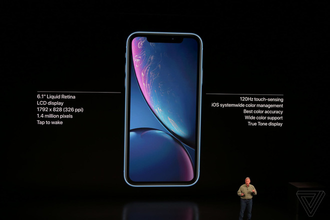 Aple lý giải vì sao lại đặt tên là iPhone XR và tại sao độ phân giải màn hình máy chỉ dừng lại ở 720p