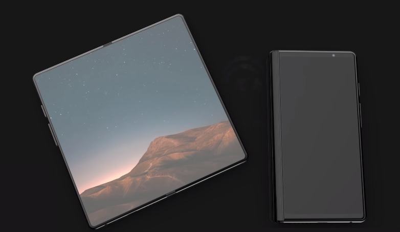 Sforum - Trang thông tin công nghệ mới nhất Galaxy-F-fodlable-phone-concept Hé lộ concept Samsung Galaxy F với màn hình gập tuyệt đẹp Sforum - Trang thông tin công nghệ mới nhất Galaxy-F-fodlable-phone-concept Hé lộ concept Samsung Galaxy F với màn hình gập tuyệt đẹp