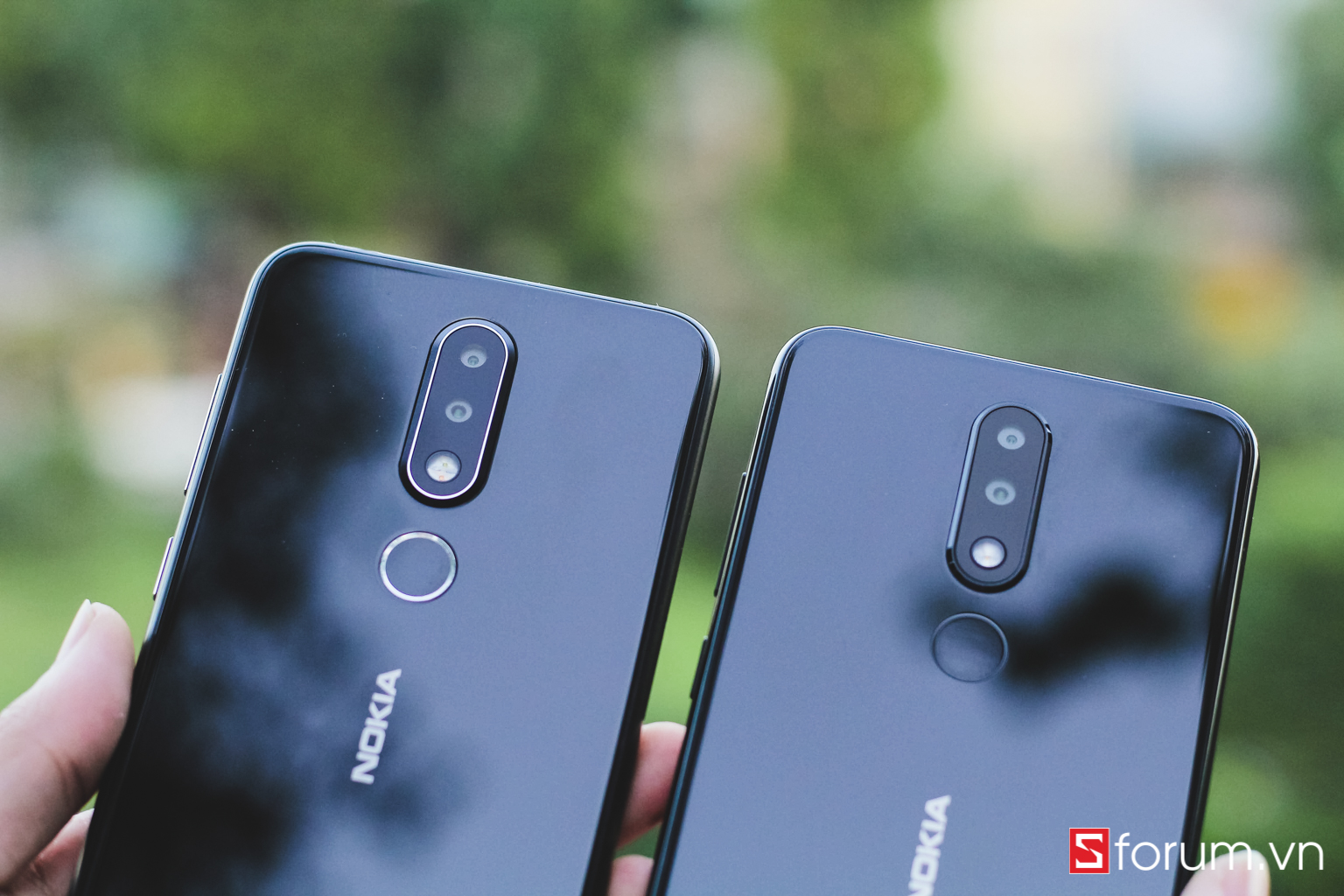 Thiết kế mặt sau của Nokia 6.1 Plus và 5.1 Plus khá tương đồng nhau