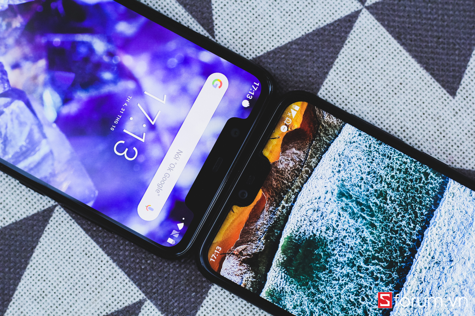 Khu vực notch trên tai thỏ của 5.1 Plus sẽ to hơn khá nhiều so với 6.1 Plus