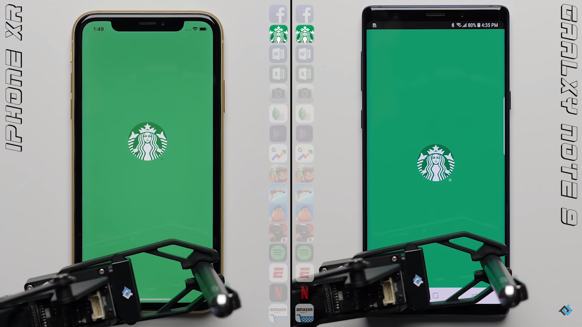 So sánh tốc độ giữa iPhone Xr và Galaxy Note9: iPhone 