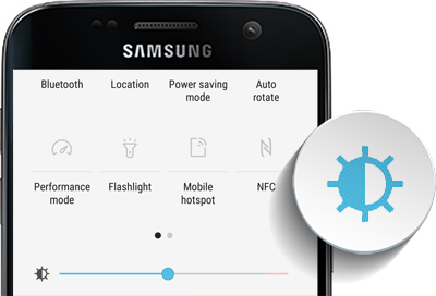 Điện thoại giá rẻ của Samsung điều chỉnh độ sáng màn hình bằng cách tự chụp ảnh selfie