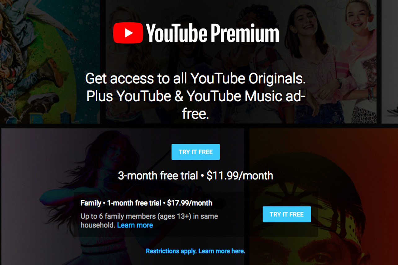 Hiện tại YouTube Premium chưa được hỗ trợ chính thức tại Việt Nam