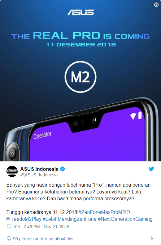 Sforum - Trang thông tin công nghệ mới nhất ZenFone-Max-Pro-M2 ASUS tung ra hình ảnh đầu tiên của ZenFone Max Pro M2, xác nhận có tai thỏ Sforum - Trang thông tin công nghệ mới nhất ZenFone-Max-Pro-M2 ASUS tung ra hình ảnh đầu tiên của ZenFone Max Pro M2, xác nhận có tai thỏ
