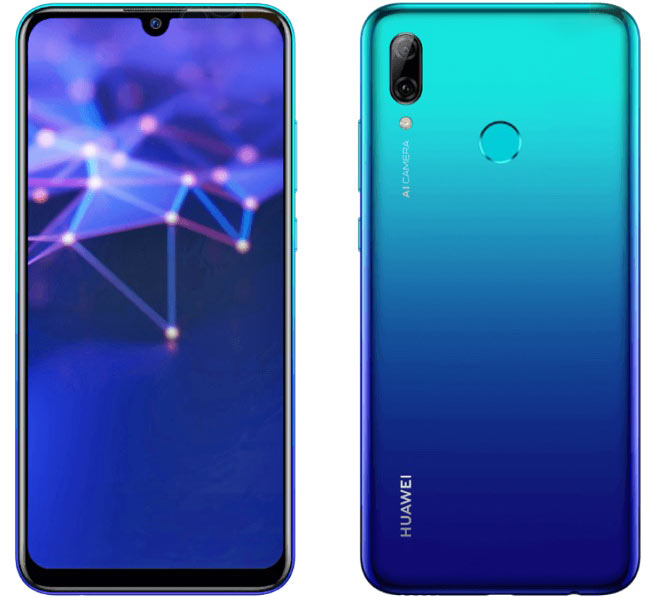 /><p>Cụ thể, Huawei P Smart 2019 được trang bị màn hình LCD 6,2 inch, có độ phân giải Full HD+ (2340 x 1080 pixel), với tỷ lệ vàng 19.9:9. Điểm đáng chú ý, sản phẩm sở hữu thiết kế màn hình giọt nước, đây chính là nơi đặt cụm camera selfie.</p><p>Trái tim của Huawei P Smart 2019 được trang bị con chip 