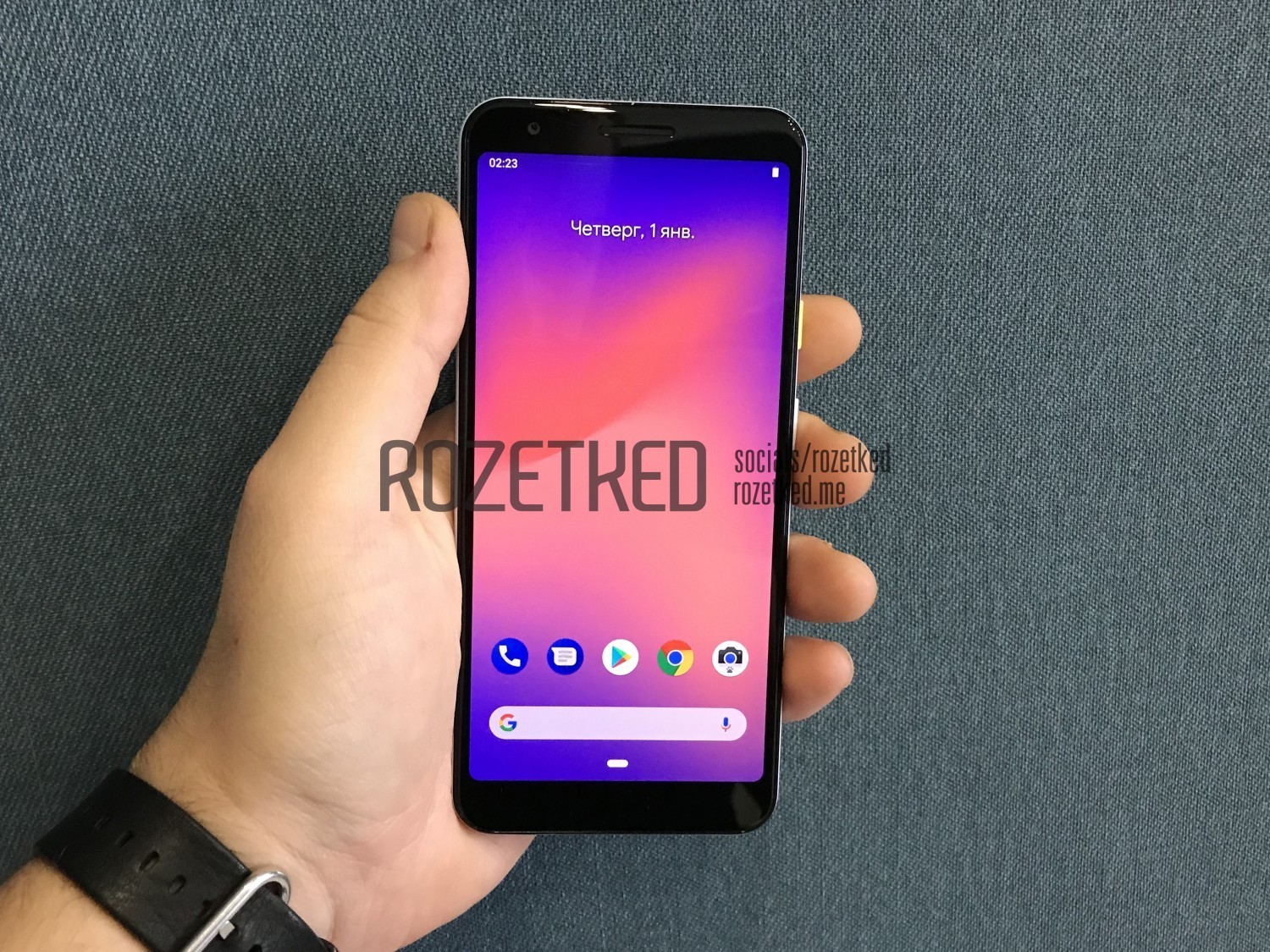 Ảnh rò rỉ của Pixel 3 Lite