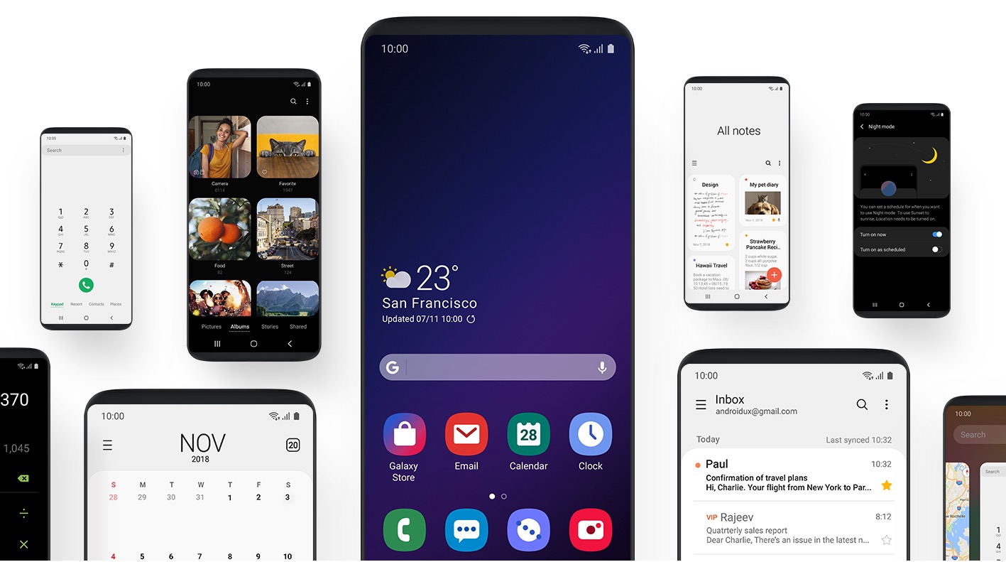 Galaxy Note 8 và S8 sẽ không được cập nhật giao diện One UI 