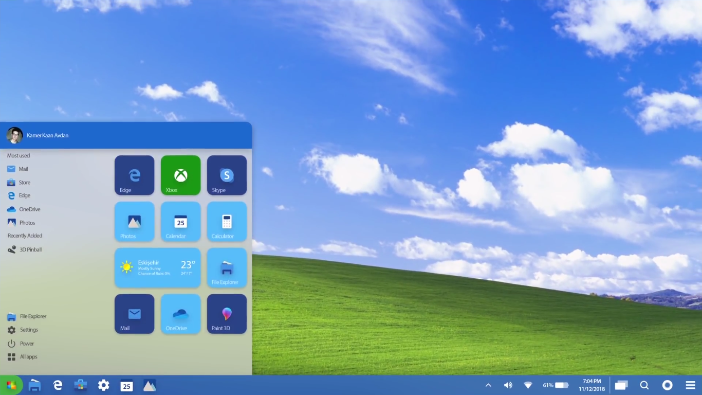 Bạn thích giao diện cổ điển ư? Đừng bỏ qua giao diện Windows XP truyền thống này nhé
