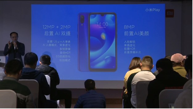 Xiaomi Play ra mắt: Màn hình giọt nước 5.84 inch, MediaTek P35, 4GB RAM và giá 3.7 triệu đồng