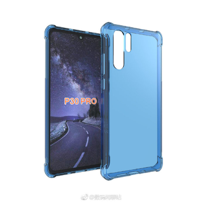 Xuất hiện ốp lưng cho Huawei P30 và P30 Pro, tiết lộ máy sẽ có 4 camera sau