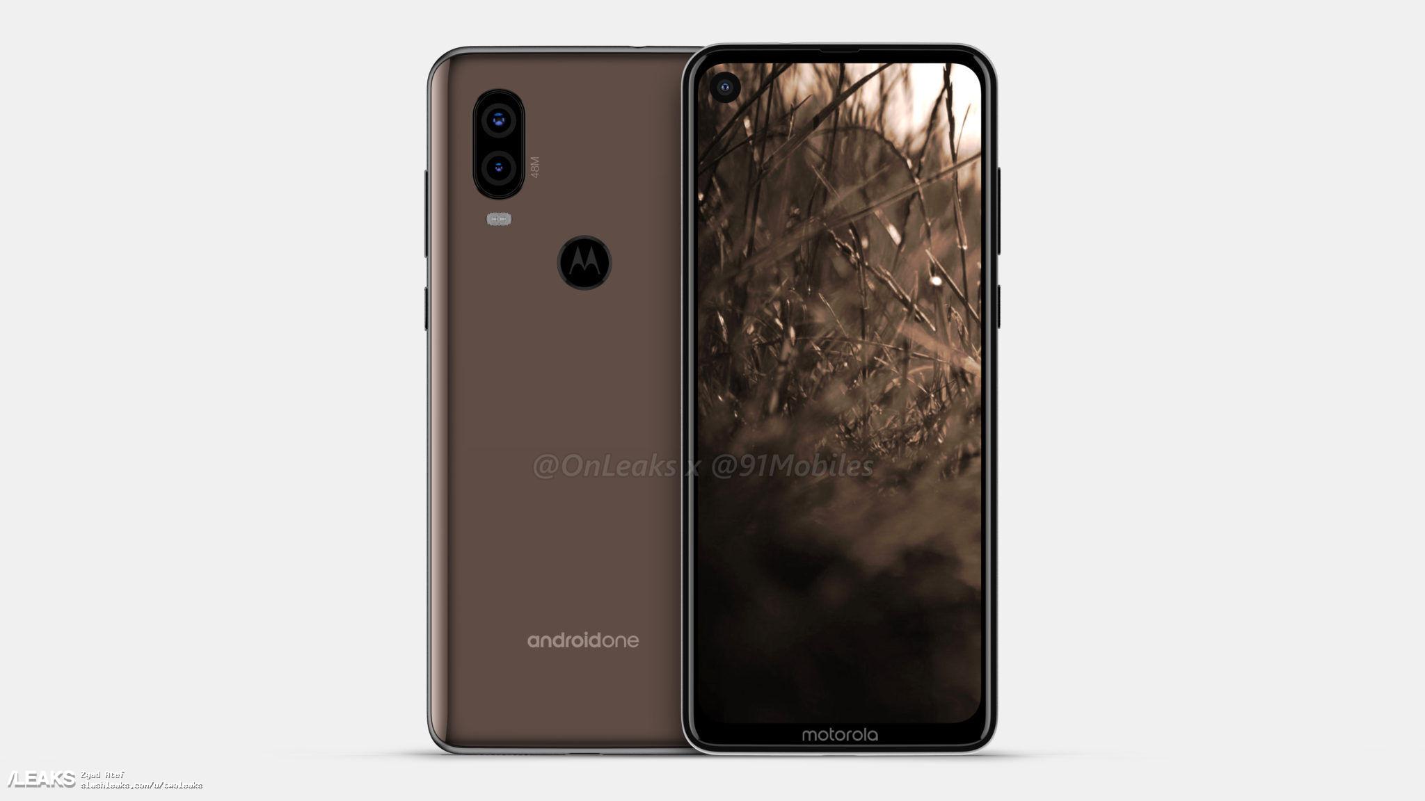 Motorola P40 lộ diện với thiết kế màn hình đục lỗ