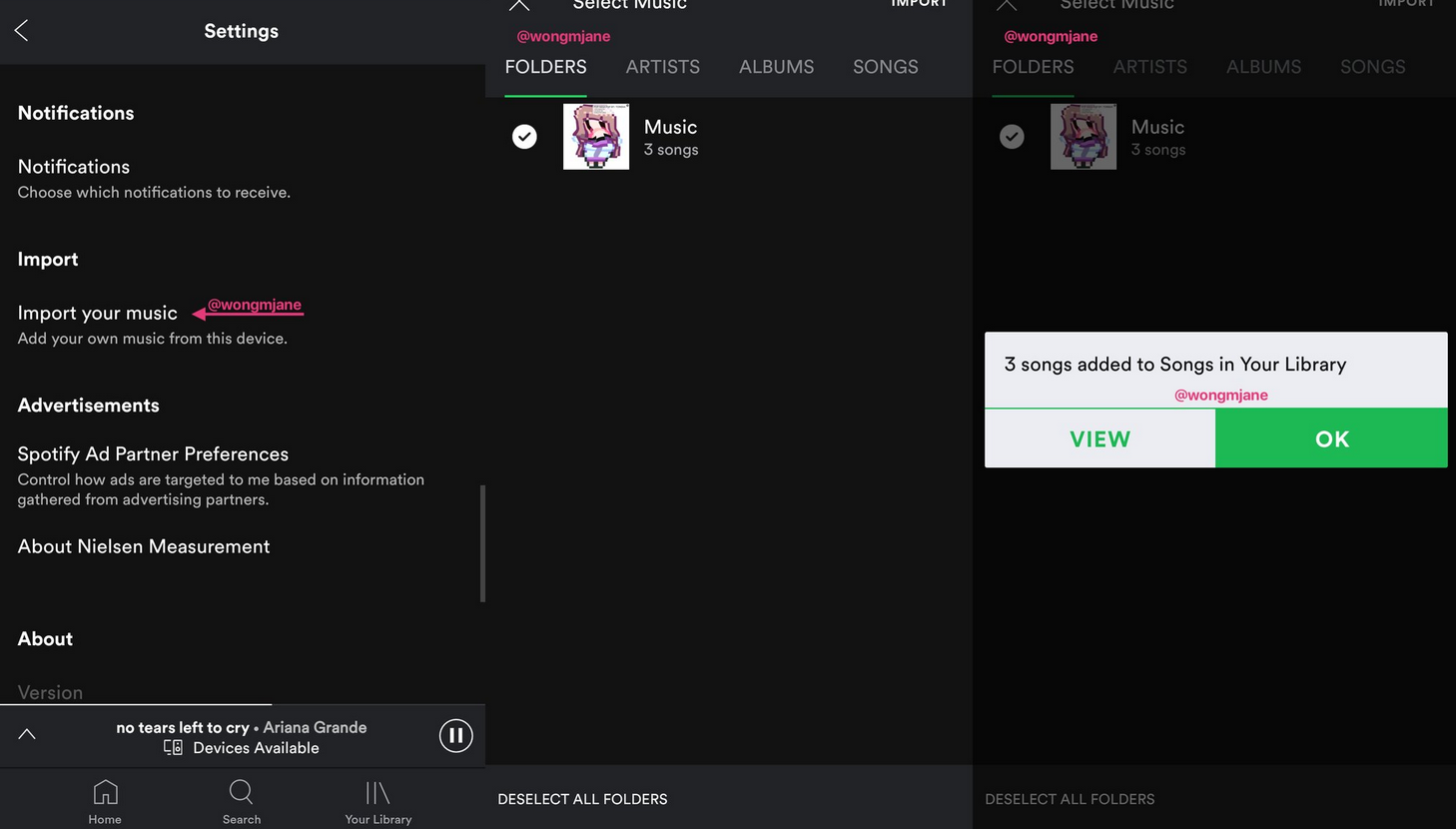 Spotify trong tương lai có thể sẽ cho phép người dùng thêm nhạc từ thiết bị vào danh sách phát