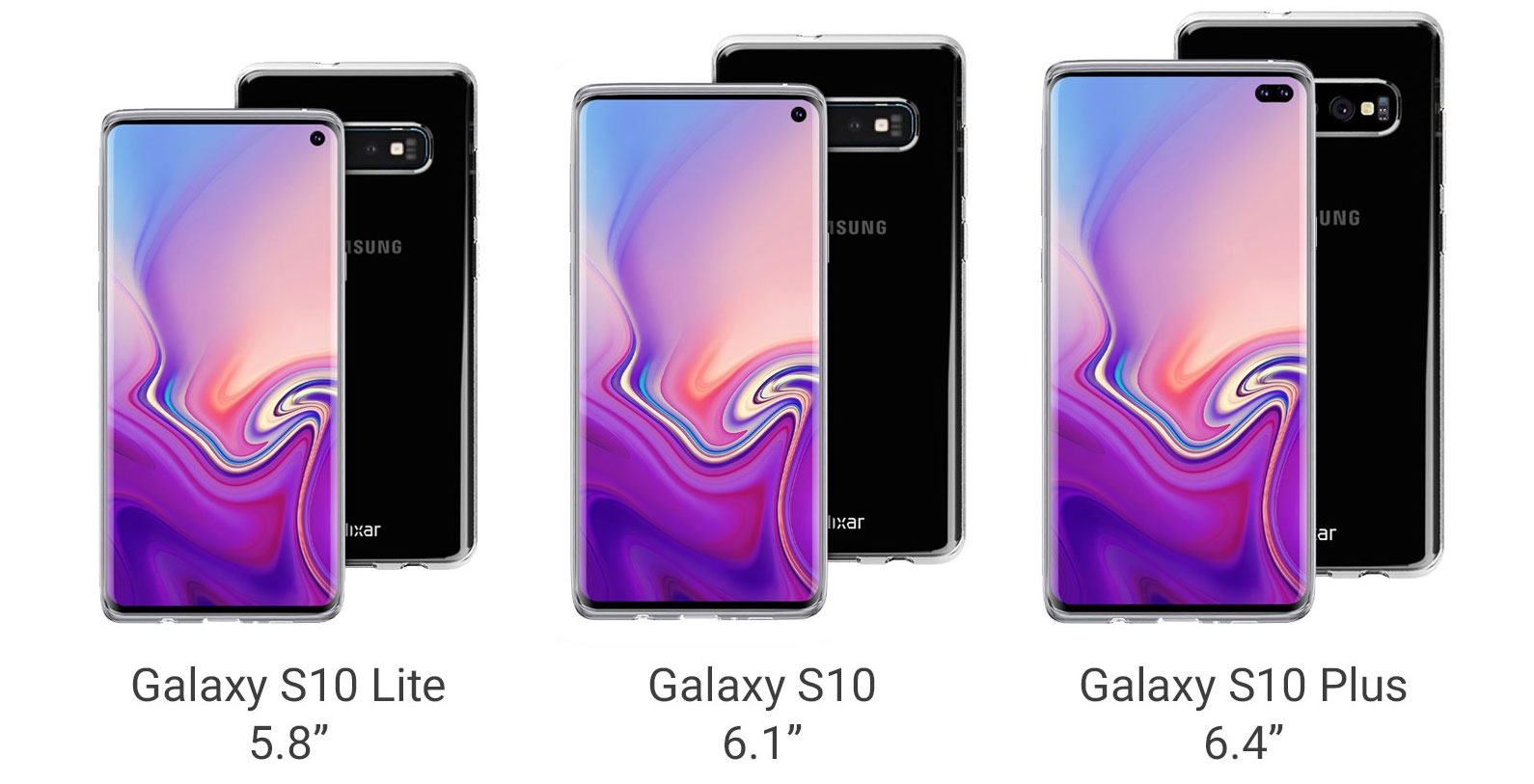 Ốp lưng cho bộ ba Galaxy S10 xuất hiện, cho thấy máy vẫn có jack cắm 3.5mm
