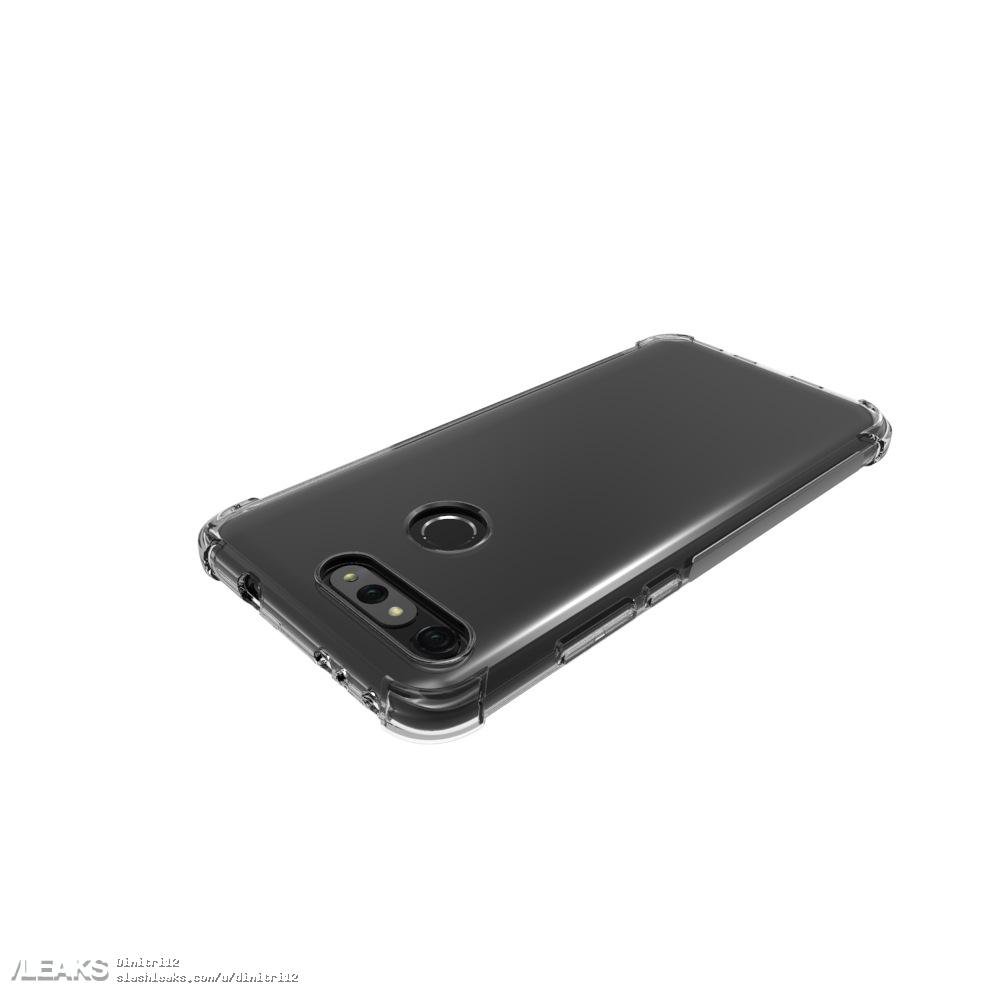 Ốp lưng cho Honor V20 xuất hiện, xác nhận máy có cụm ba camera ở mặt sau
