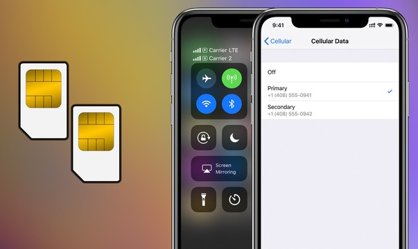 iPhone XS Max đã hỗ trợ 2 SIM vật lý.