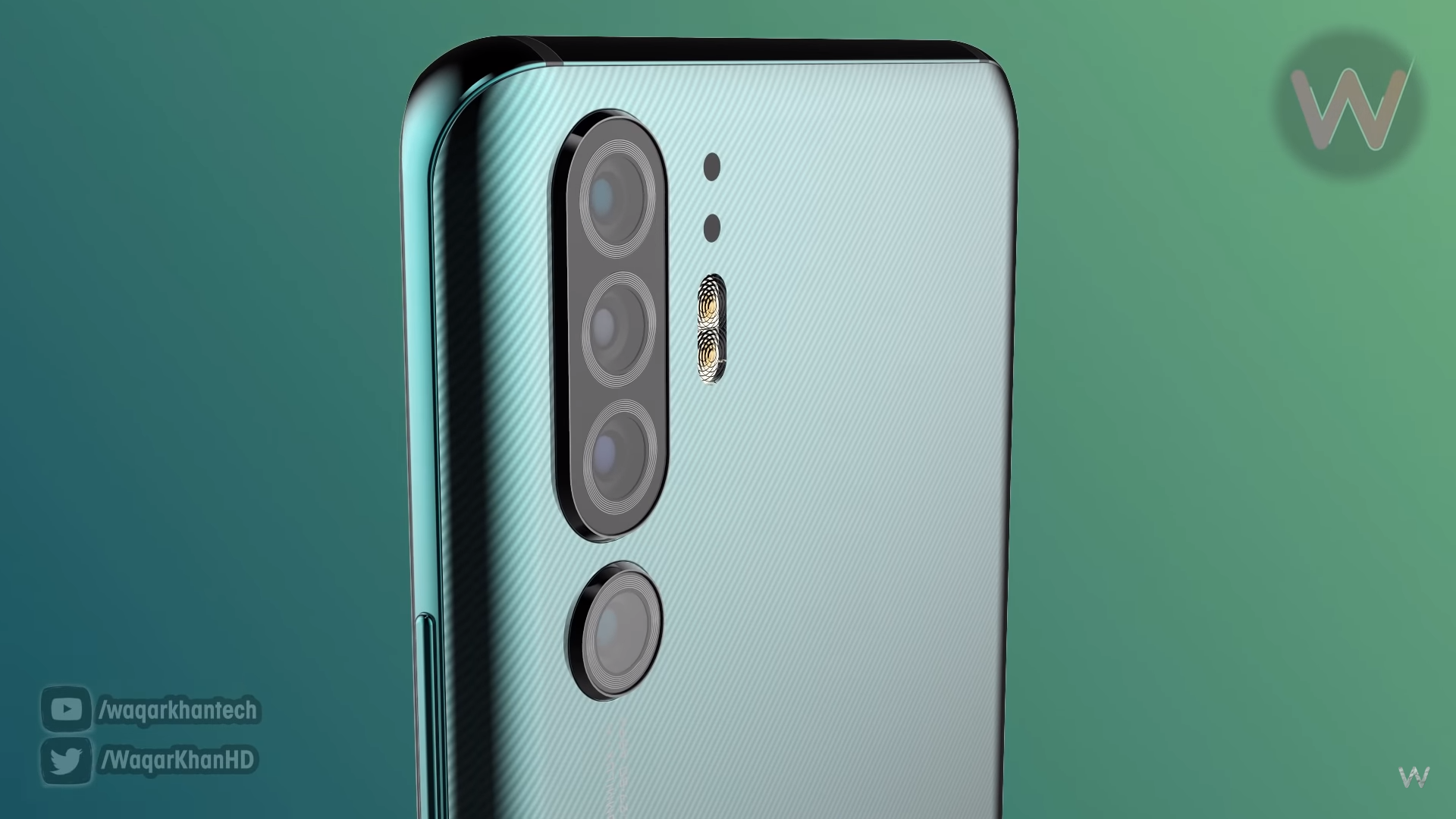 Cùng ngắm bộ ảnh render của Huawei P30 Pro với màn hình giọt nước và cụm 4 camera sau