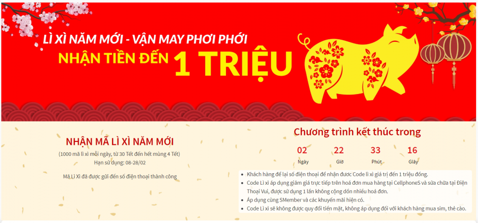 Sforum - Trang thông tin công nghệ mới nhất 2-960x448 Hướng dẫn nhận và sử dụng mã Lì Xì Tết của CellphoneS Sforum - Trang thông tin công nghệ mới nhất 2-960x448 Hướng dẫn nhận và sử dụng mã Lì Xì Tết của CellphoneS