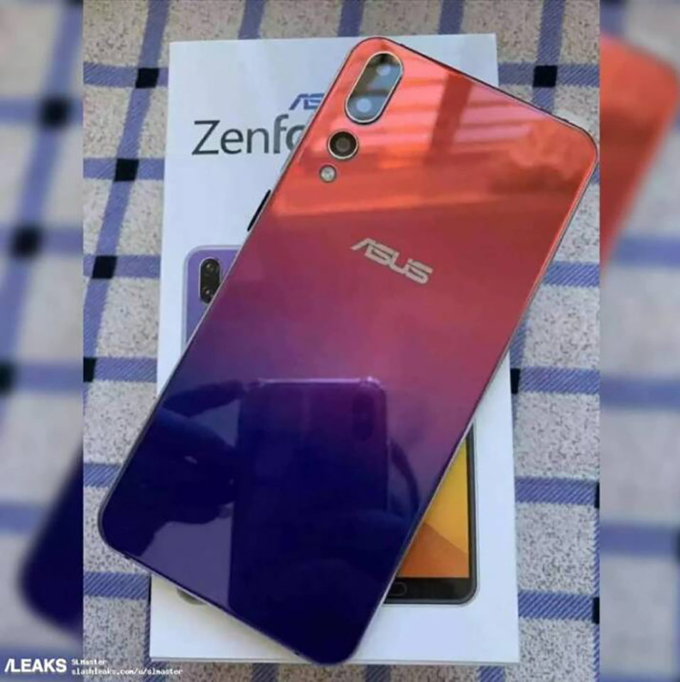 Sforum - Trang thông tin công nghệ mới nhất ASUS-ZenFone-6-leaked ASUS ZenFone 6 lộ ảnh thực tế với mặt lưng màu gradient bắt mắt, 3 camera sau Sforum - Trang thông tin công nghệ mới nhất ASUS-ZenFone-6-leaked ASUS ZenFone 6 lộ ảnh thực tế với mặt lưng màu gradient bắt mắt, 3 camera sau