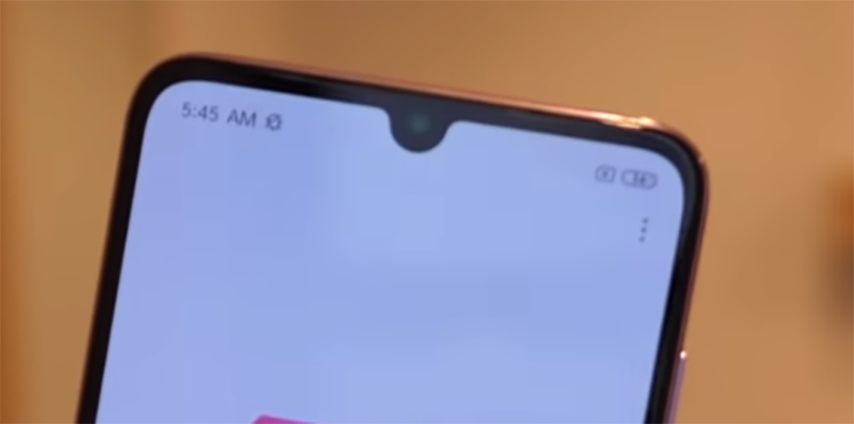 Sforum - Trang thông tin công nghệ mới nhất Mi-9-Notch Bản cập nhật đầu tiên của Xiaomi Mi 9 chỉ dùng để thay đổi hình dạng "rãnh" hình giọt nước 