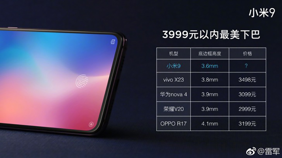 Sforum - Trang thông tin công nghệ mới nhất gia-ban-xiaomi-Mi-9-2 Hé lộ giá bán hấp dẫn của Xiaomi Mi 9 sắp ra mắt, chỉ từ 12 triệu đồng 