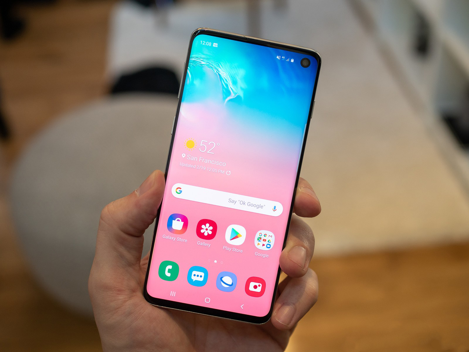 Màn hình của Galaxy S10 rất xuất sắc