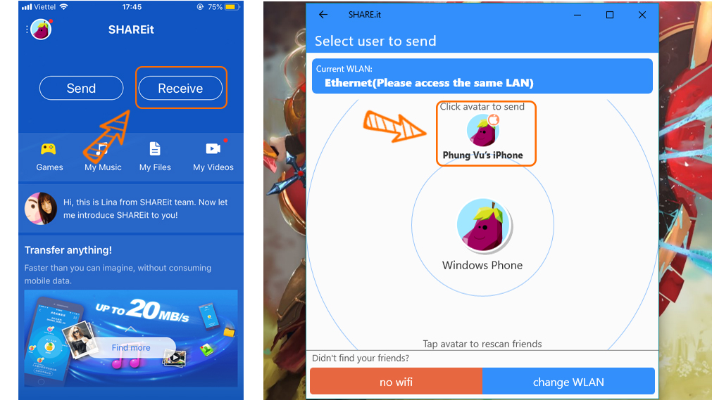 Sforum - Trang thông tin công nghệ mới nhất 5-5 Chép nhạc, hình ảnh, video nhanh chóng từ Laptop sang iPhone bằng mạng Wi-Fi! 