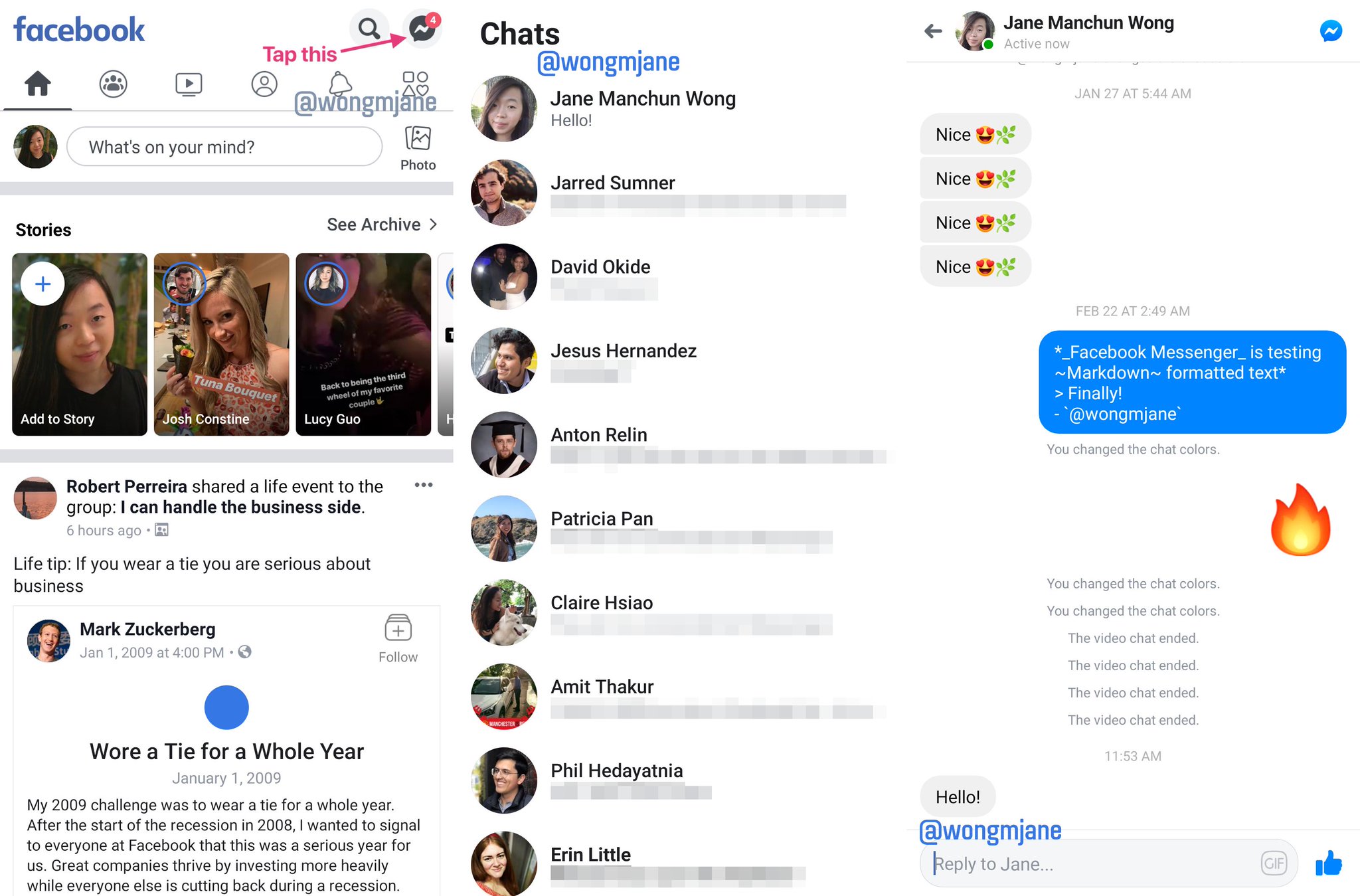 Sforum - Trang thông tin công nghệ mới nhất D37Omt9VUAISjEA Trong tương lai, Facebook và Mesenger sẽ gộp lại làm  một 