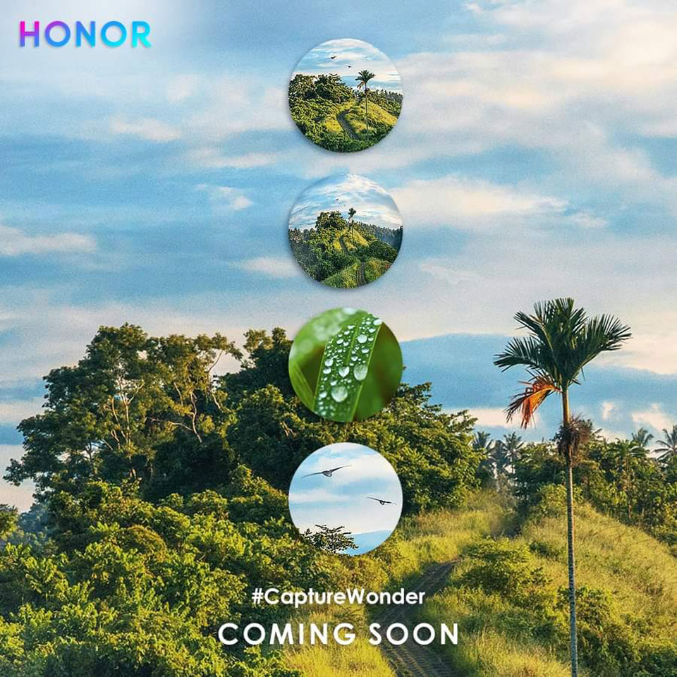 Sforum - Trang thông tin công nghệ mới nhất Honor-20-2 Honor 20 lộ diện ấn tượng trong ảnh teaser mới, xác nhận có 4 camera sau 