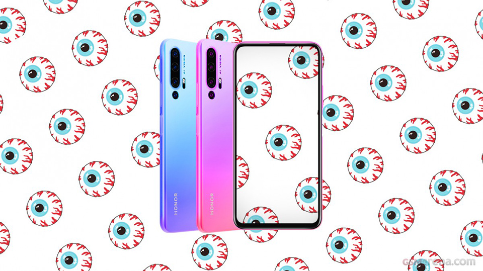 Sforum - Trang thông tin công nghệ mới nhất Honor-20-Pro-lo-anh-quang-cao-4 Honor 20 Pro lộ ảnh quảng cáo với màn hình hoàn toàn không viền, 4 camera sau  cực chất 
