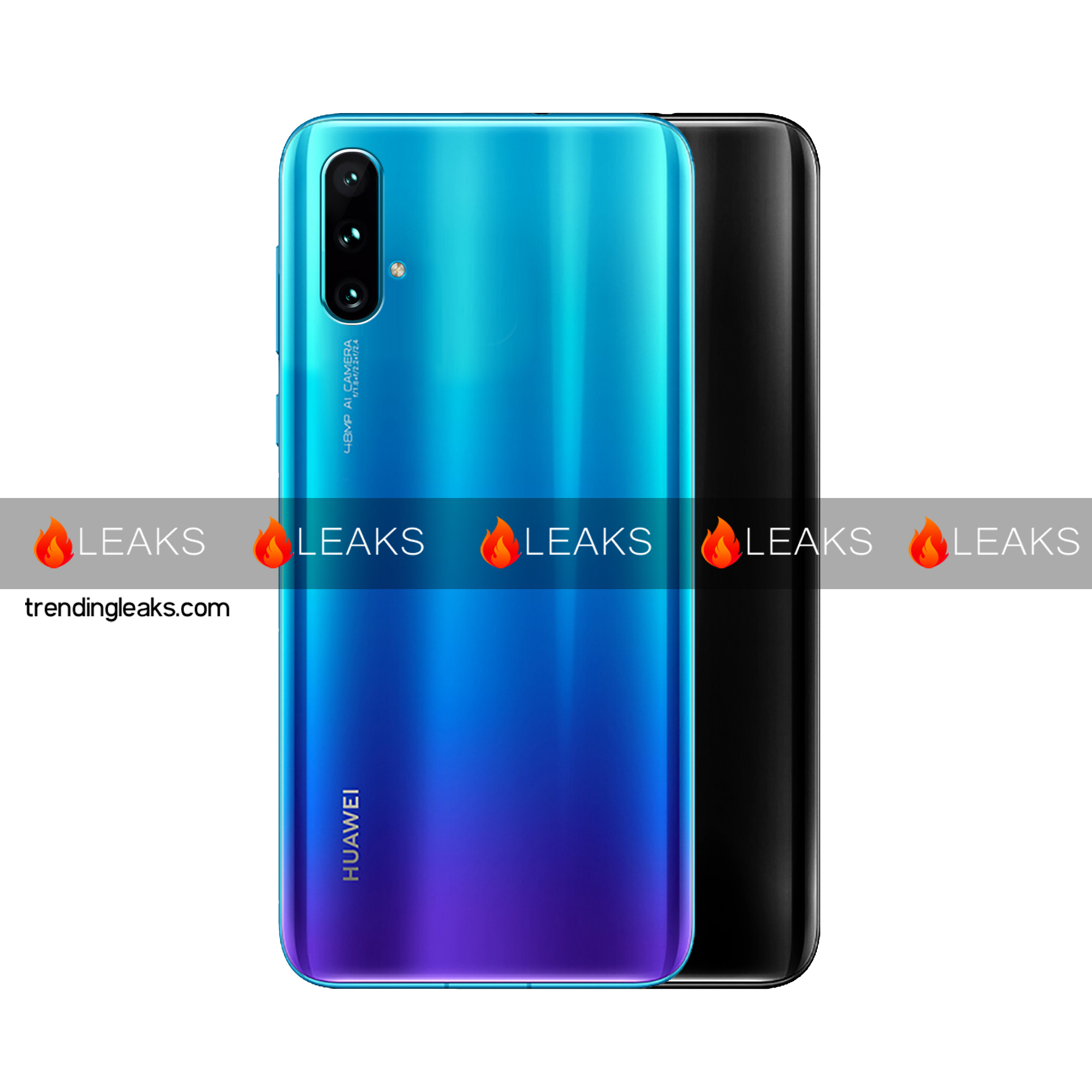 Sforum - Trang thông tin công nghệ mới nhất Huawei-Nova-5-a Huawei Nova 5 lộ ảnh render: Mặt lưng gradient, vân tay trong màn hình  