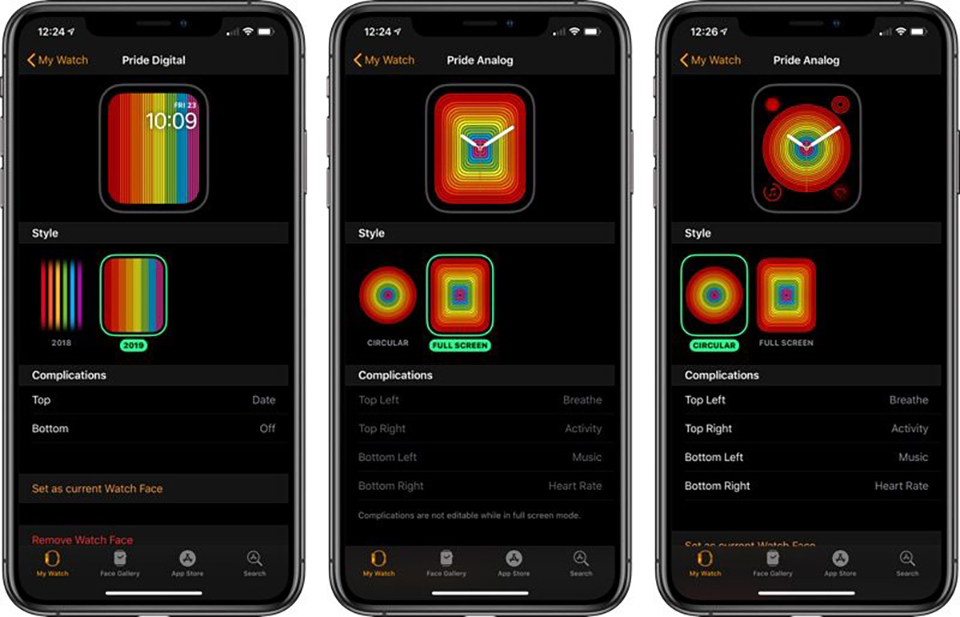 Sforum - Trang thông tin công nghệ mới nhất applewatchpridefaces-2 Apple bổ sung nhiều mặt đồng hồ mới cho Apple Watch trong bản cập nhật watchOS 5.2.1 Sforum - Trang thông tin công nghệ mới nhất applewatchpridefaces-2 Apple bổ sung nhiều mặt đồng hồ mới cho Apple Watch trong bản cập nhật watchOS 5.2.1