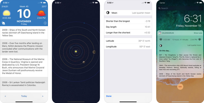 Ứng dụng iOS đang được miễn phí - Calendarium - About this Day.