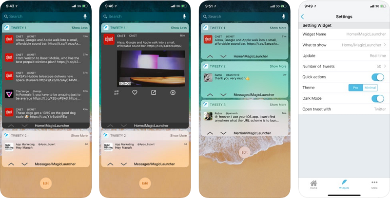 Ứng dụng iOS đang được miễn phí - Tweety Pro Widgets for Twitter.
