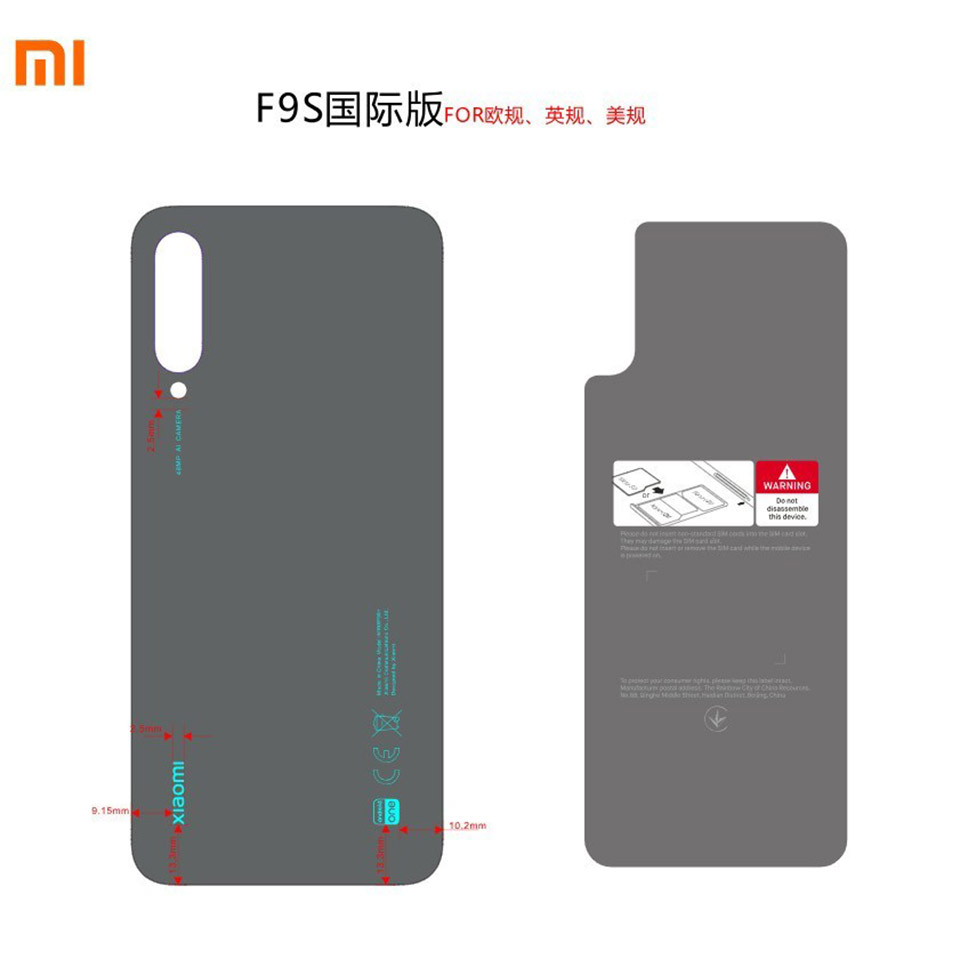 Sforum - Trang thông tin công nghệ mới nhất Mi-A3-FCC-1 Xiaomi Mi A3 vừa được FCC phê duyệt với 3 camera sau 48MP, chạy Android One Sforum - Trang thông tin công nghệ mới nhất Mi-A3-FCC-1 Xiaomi Mi A3 vừa được FCC phê duyệt với 3 camera sau 48MP, chạy Android One