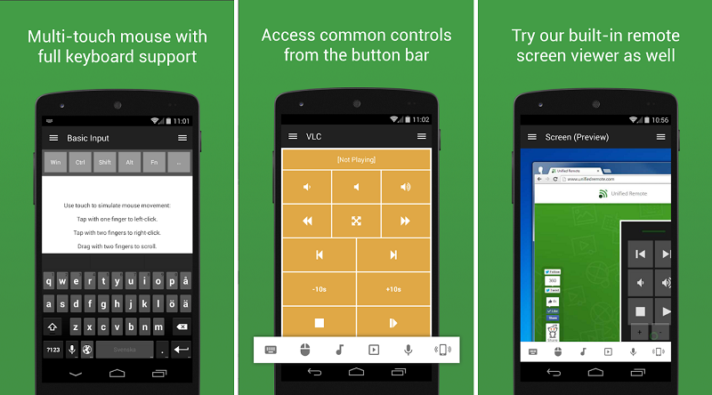 Ứng dụng Unified Remote.
