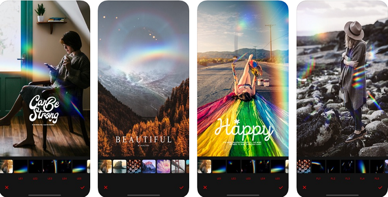 Ứng dụng iOS đang được miễn phí – Rainbow Cam - レインボーカムアナログナチュラル.