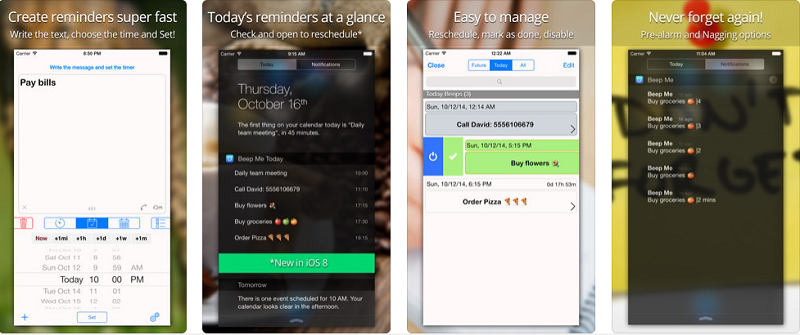 Ứng dụng iOS đang được miễn phí – Beep Me - Reminders.
