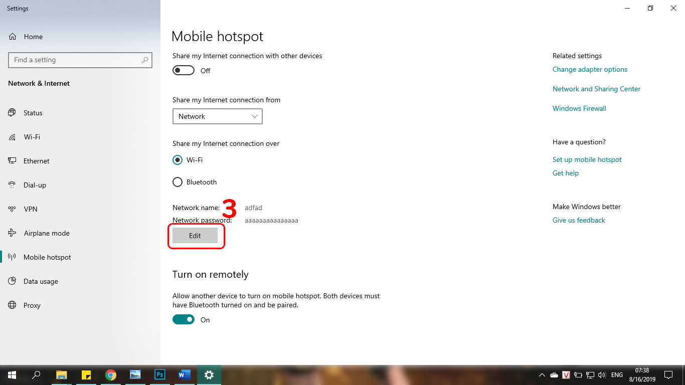 Sforum - Trang thông tin công nghệ mới nhất 3-6 [Hướng dẫn] Phát Wifi nhanh chóng bằng laptop sử dụng Windows 10! 