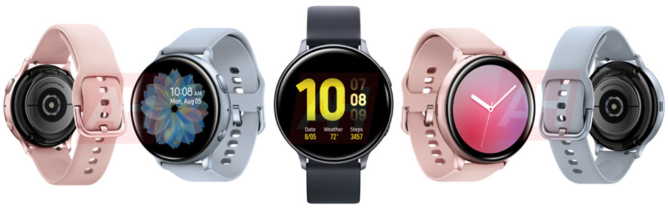 Sforum - Trang thông tin công nghệ  mới nhất Samsung-Galaxy-Watch-Active-All-Angles-Leak-1 Đây là cái nhìn đầu tiên về phiên bản Galaxy Watch Active 2 Under Armour edition sắp ra mắt 
