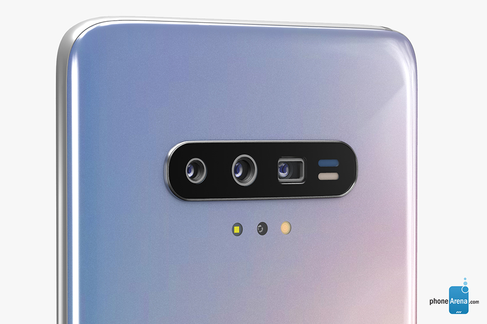 Sforum - Trang thông tin công nghệ mới nhất Samsung-Galaxy-S11-envisioned-in-3D-renders-3 Phone Arena khoe thiết kế “nốt ruồi” và 4 camera của Galaxy S11 trong ảnh concept 3D mới