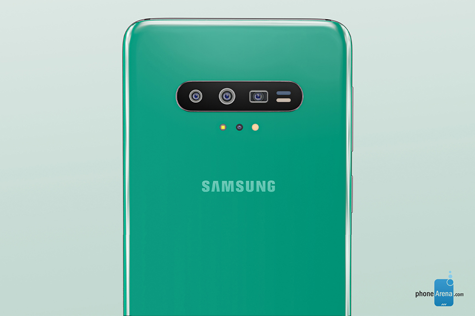 Sforum - Trang thông tin công nghệ mới nhất Samsung-Galaxy-S11-envisioned-in-3D-renders-7 Phone Arena khoe thiết kế “nốt ruồi” và 4 camera của Galaxy S11 trong ảnh concept 3D mới