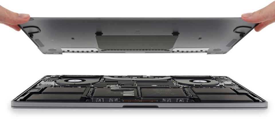 Sforum - Trang thông tin công nghệ mới nhất MBP-16-inch-01 iFixit chia sẻ đầy đủ hình ảnh "mổ xẻ" MacBook Pro 16 inch: Hệ thống loa mới, dung lượng pin lớn hơn,...  