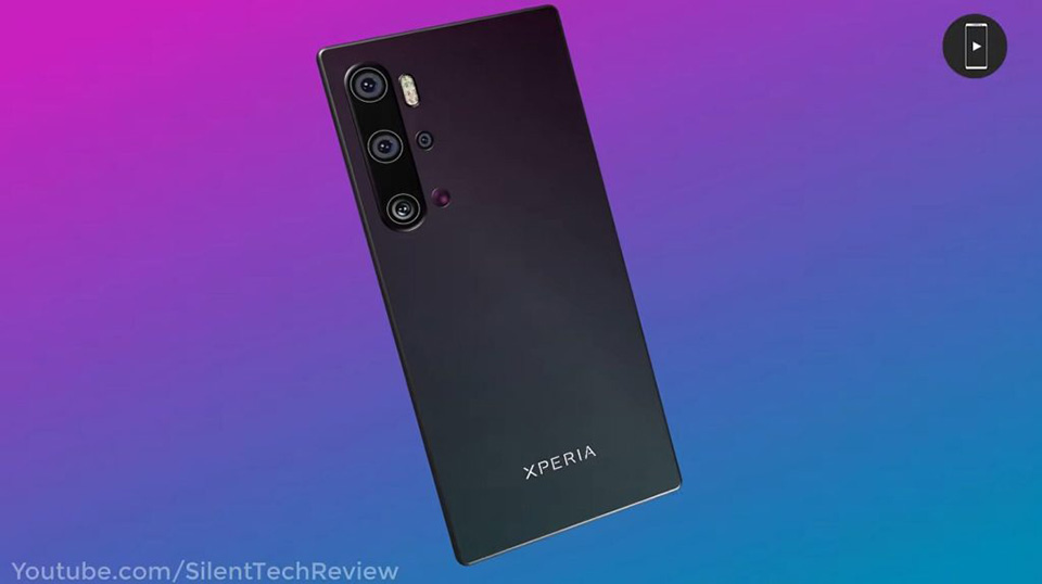 Sforum - Trang thông tin công nghệ mới nhất Sony-Xperia-6-5G-2020-render-2 Mời chiêm  ngưỡng concept Sony Xperia 6 5G (2020) màn hình cong cực đẹp và cuốn hút, nhìn là yêu ngay!!! 