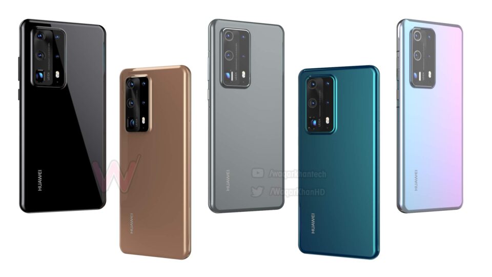Sforum - Trang thông tin công nghệ mới nhất gsmarena_002-1-1-960x540 Huawei P40 Premium lộ diện rõ nét trong video render mới với 5 camera sau