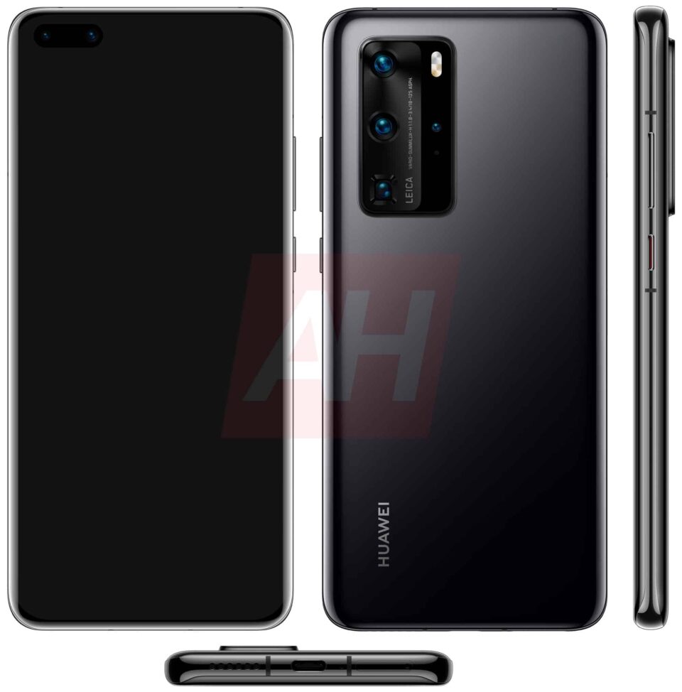 Sforum - Trang thông tin công nghệ mới nhất gsmarena_003-3-960x974 Huawei P40 Premium lộ diện rõ nét trong video render mới với 5 camera sau