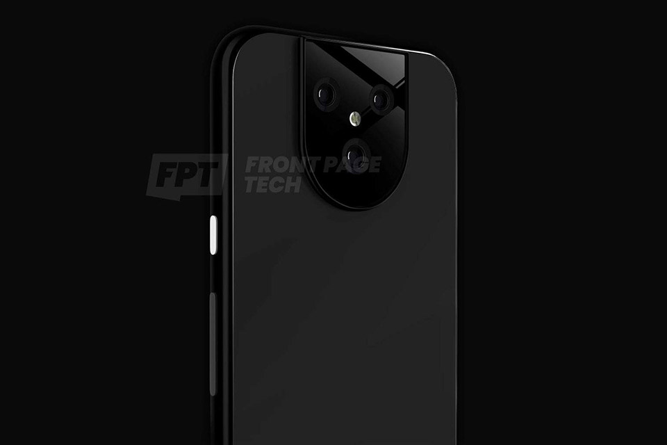 Google Pixel 5 tiếp tục lộ ảnh render với cụm camera sau cực “dị”